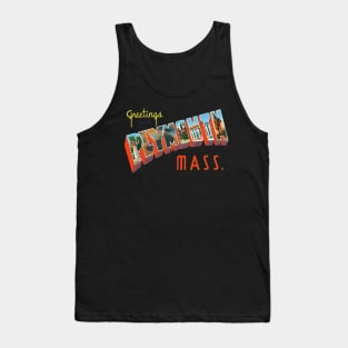 Greetings from Plymouth Massachusetts Tank Top